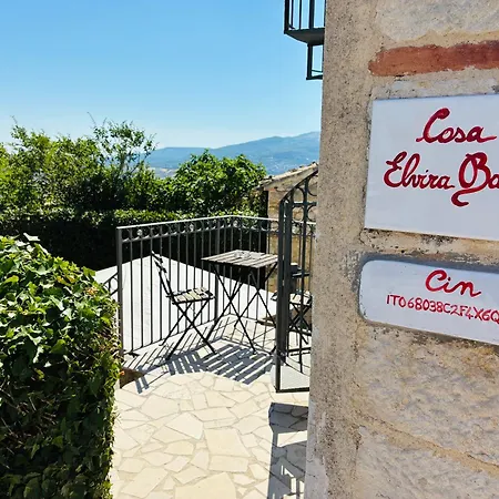 Casa Elvira Basilico Intera * San Valentino in Abruzzo Citeriore